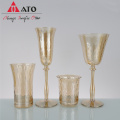 ATO Custom drinking water glasses Wine goblet Cup