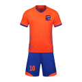 Uniforme de treinamento de equipe de esportes de camisas de futebol personalizadas