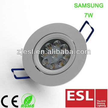 9leds SAMSUNG smd 3623 spotlight 12v 500lm mr16 led spotlight mr16 7w 12V