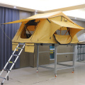 A rooftop tent with room for 2-4 person