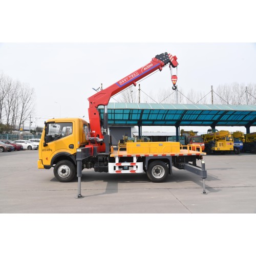 Эффективное решение с автокраном грузоподъемностью 6,3 тонны