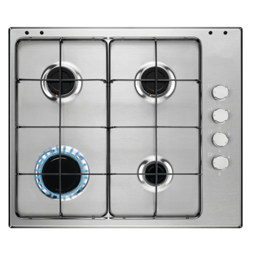 Hobs a gas Electrolux Italia in acciaio inossidabile