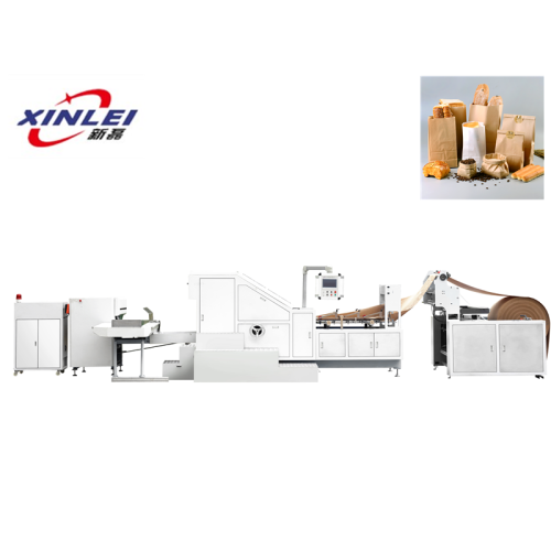 Convenient Roll-Fed Shopping Paper Bag Making Forming Machine