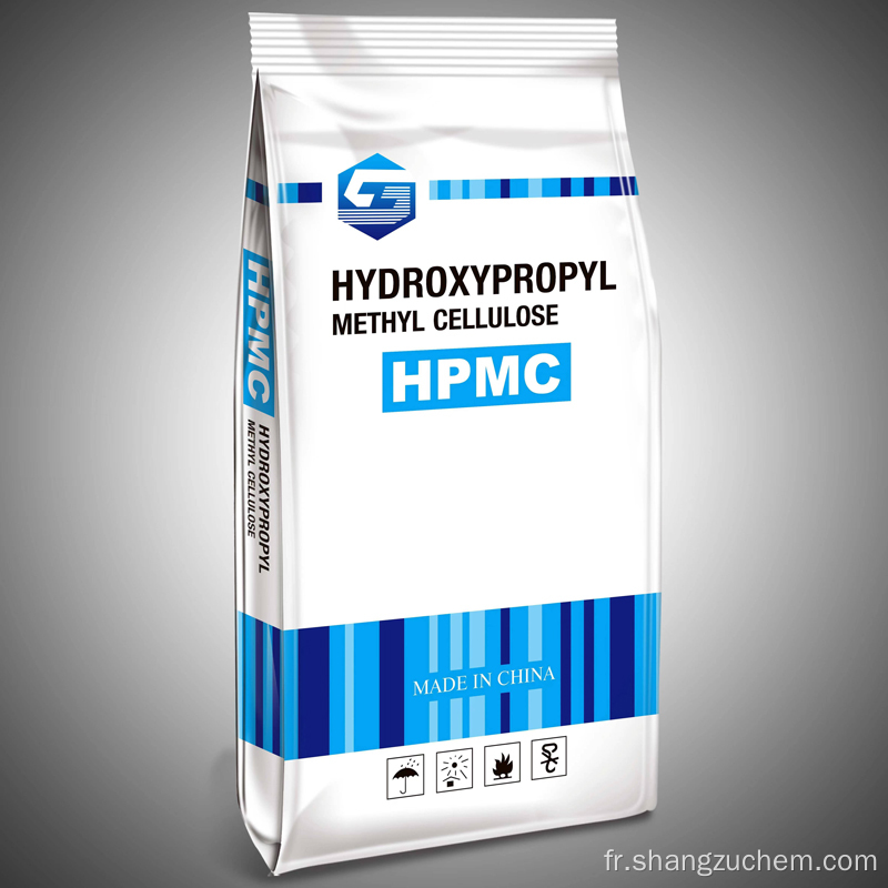 Le mastic en poudre utilise l'hydroxypropyl méthylcellulose HPMC