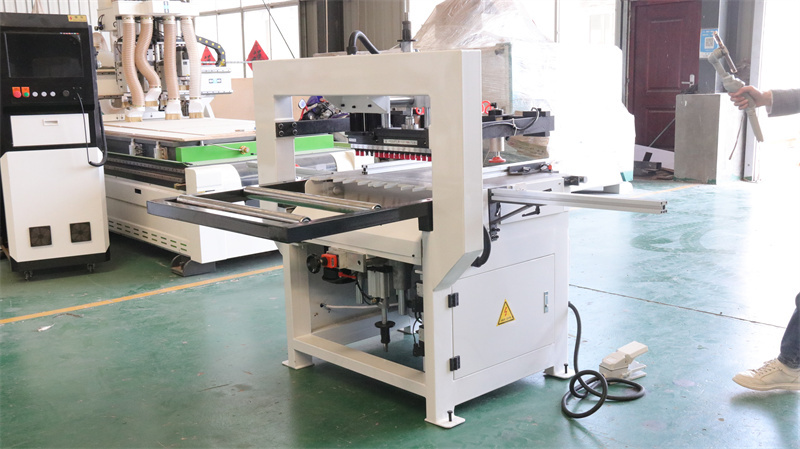 Multi Spindle Double Row Side Hole Drilling Machine for Wood Boring Sales