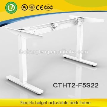 2016 Wholesale electric height adjustable office desk /table frame with single motor