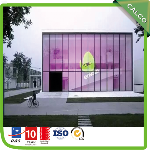 Beautiful glass wall building