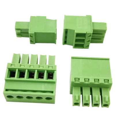 3.81MM side vertical plug-in terminal socket plug