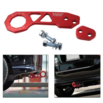 Universal rear bar drag hook racing towed coupler