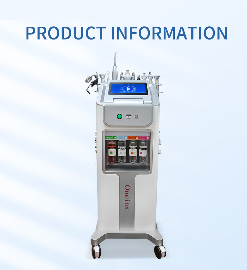 water oxygen jet hydrodermabrasion machine