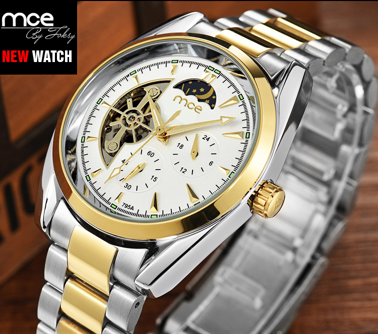 Versace Wristband Watch Men Mechanical Versace Wristband Watch Men Mechanical