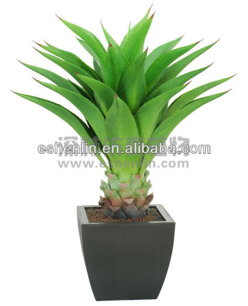 artificial agave americana potted plants