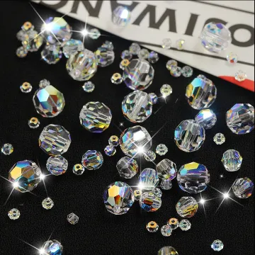 Hot Sale Faceted Crystal Glass Beads - 4mm to 10mm AB Color for DIY Jewelry