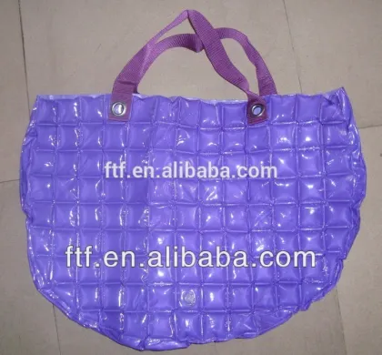 Custom red inflatable mountaineering bag