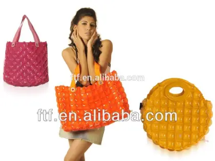 Custom red inflatable mountaineering bag