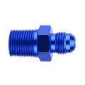 AN6 to 3/8NPT anodized straight adapter