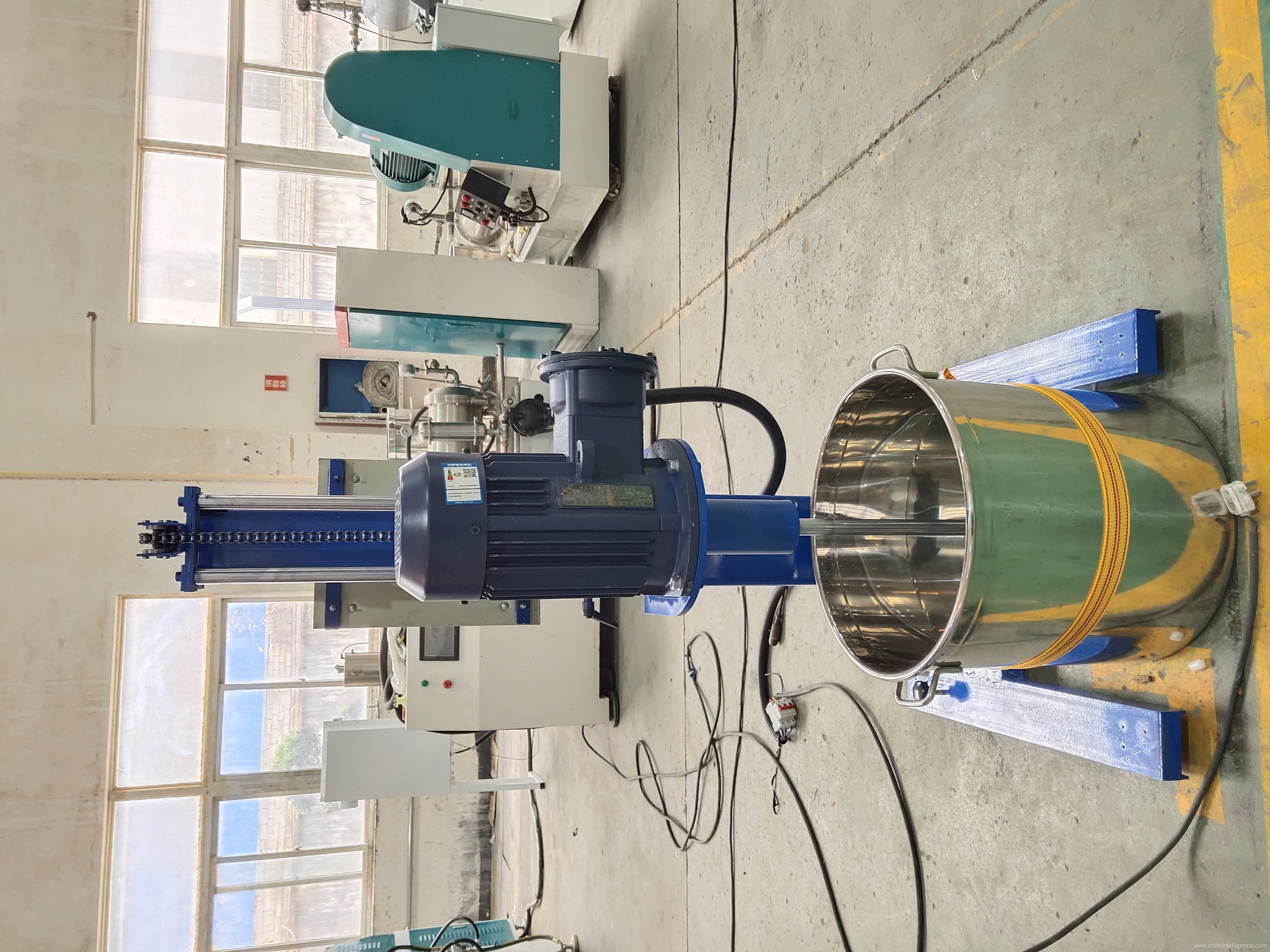 Lab dissolver dispersing machine speed control system