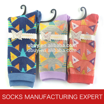 coloful young girl sock