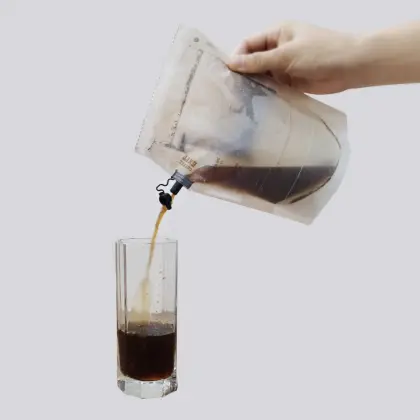 Portable Coffee Brewing Filter Bag with Hanging Ear