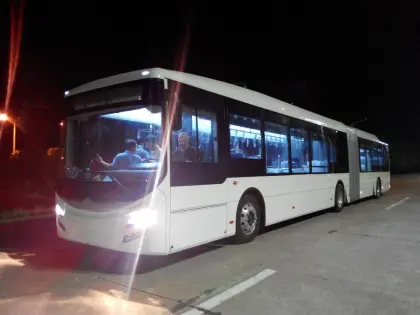 18 Meters Brt Electric City Bus