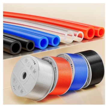 Pipes d'air en polyuréthane bleu de haute qualité: OD 8x5 mm et OD 6x4 mm pour les cylindres et les compresseurs d'air