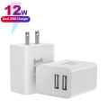 Adaptador de energia celular 12w carregador de parede USB