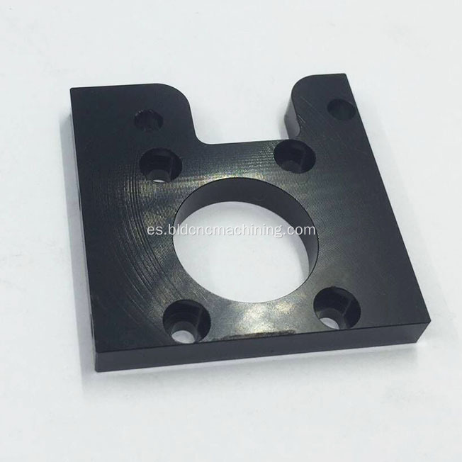 Placa de aluminio que trabaja a máquina del CNC de encargo