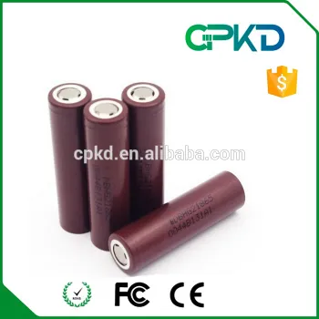 Original ICR18650hg2 3000mah 3.7v lithium battery with 20A high discharge current