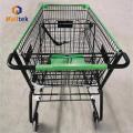 Useful American metal supermarket shopping cart