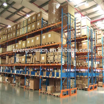SON certificate antirust warehouse storage racking with wire mesh decking