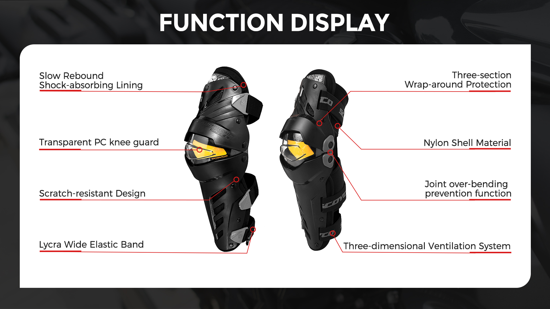 moto knee pads