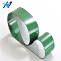 Green PVC anti-static conveyor belt