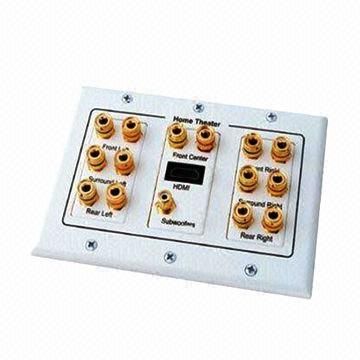 Speaker Wall Plate, Used in DVD Player