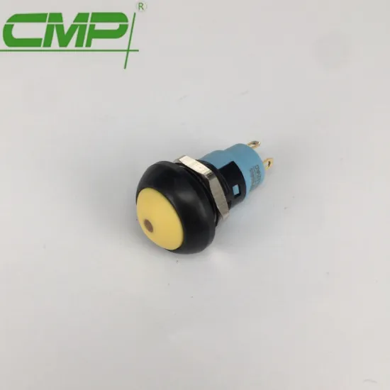 CMP 12mm Plastic Dot Illuminated Self-locking Push Button Switch