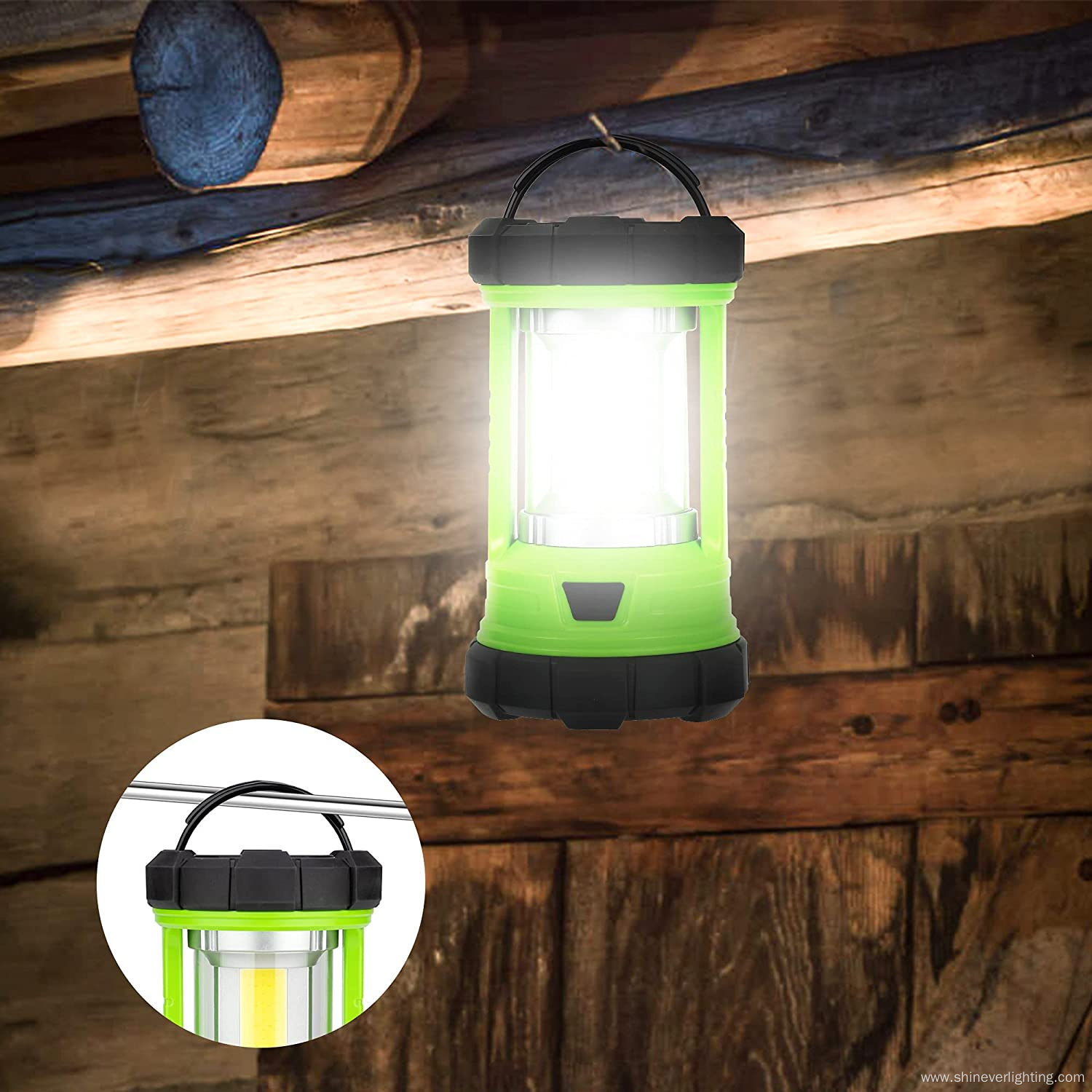 Portable Waterproof Rechargeable LED Camping Lantern Light