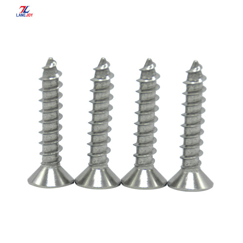 Countersunk Head Screws Stainless Steel Countersunk Self-Tapping Flat Head Screws Factory