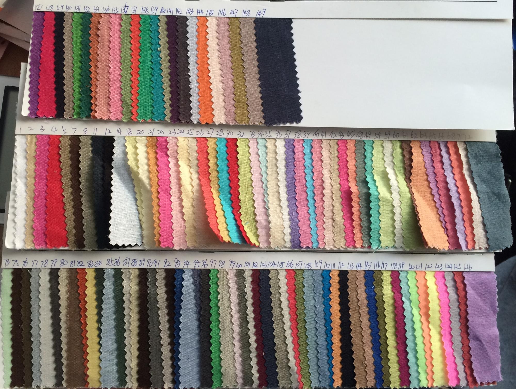 100% Linen Fabric , Pure Linen Fabric for Home Texiles