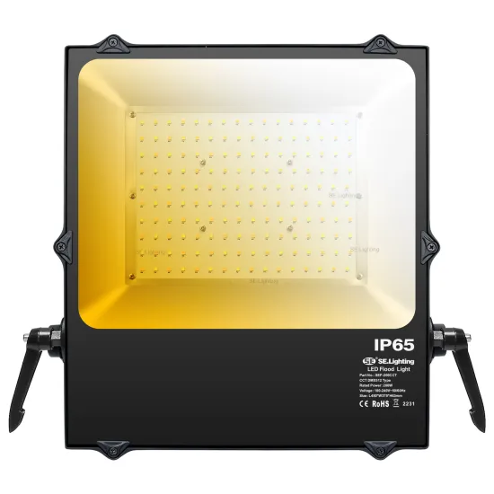 Multi-Color Changing CCT LED Flood Lights: 100W to 450W DMX Control for Outdoor Use