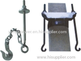 3-10kn Earth wire Tackle Lifting Device For Line Stringing 