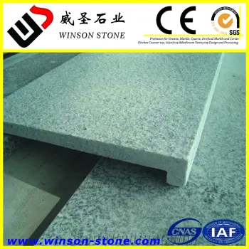 cheap grey granite G603 swimming pool coping, paver, surround, flamed, brushed, antique