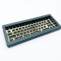 Caixa de teclado CNC de precisão mecânica de liga de alumínio