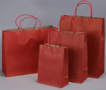 Brown Kraft Paper Bags with handles Shopping Bag