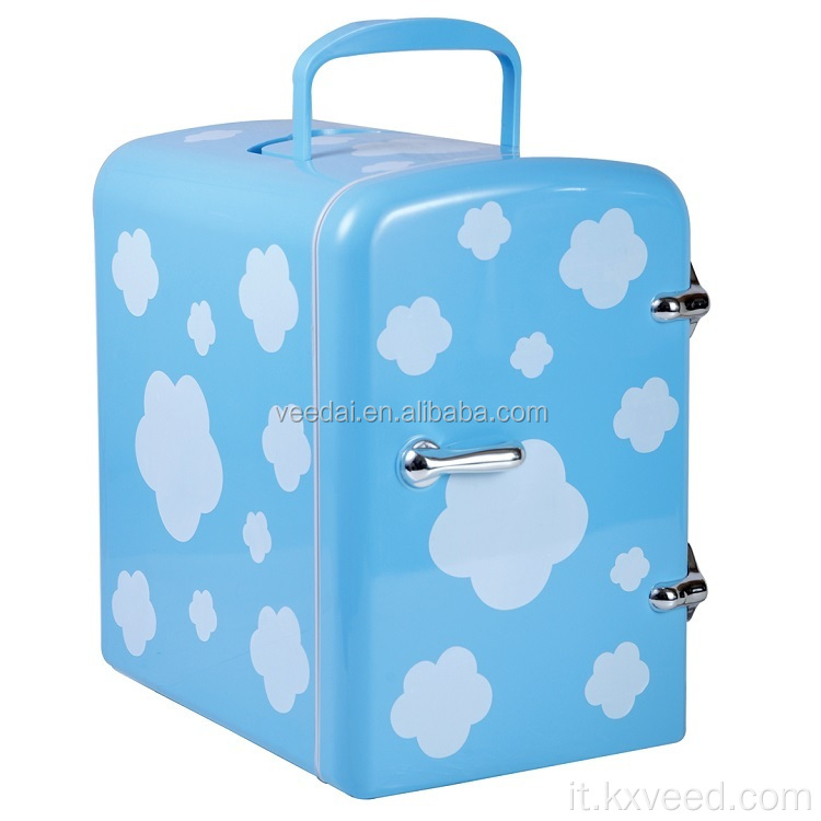 4L Hotel Cooling 6Can Cooler Fridges Cosmetics Frigrator