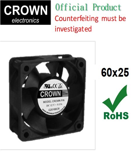 Crown 60x25 Centrifugal Weathering DC Blower A3 Gamepad