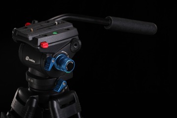 Leofoto VT-20 New Vedio Camera Fluid Tripod Head 1/4"-3/8"