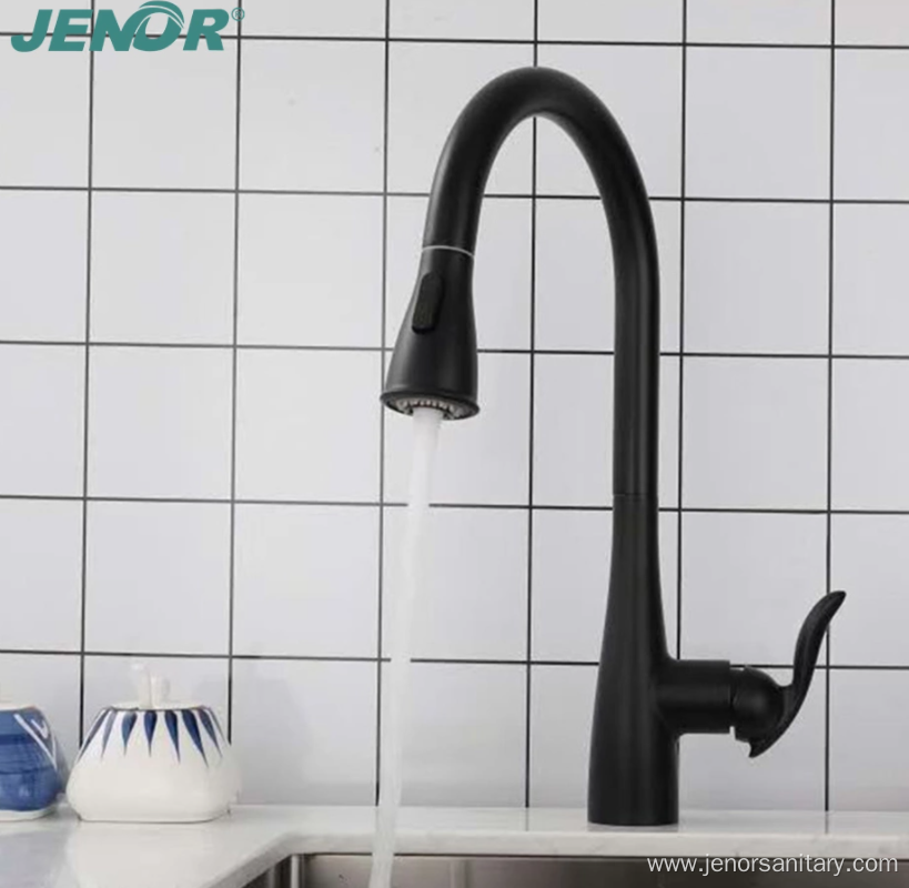 Single Handle Pull Down Kitchen Faucets