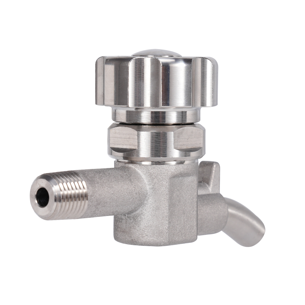 Sanitary Thread Beer Sampling Valve For Beer Tank