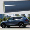 super gloss dark blue car wrap vinyl