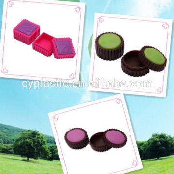 lovely Chocolates shape lip gloss case , Chocolates plastic container ,mini lipgloss container! Model CY-2050