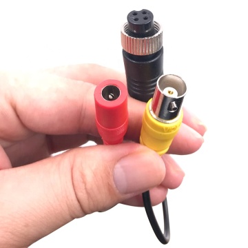 Cable del conector de aviación: cabeza femenina a la cabeza femenina de BNC para la cámara del camión